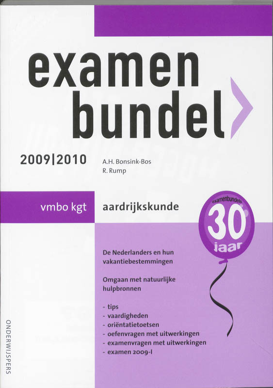 Examenbundel / 2009/2010 / Aardrijkskunde / vmbo-KGT