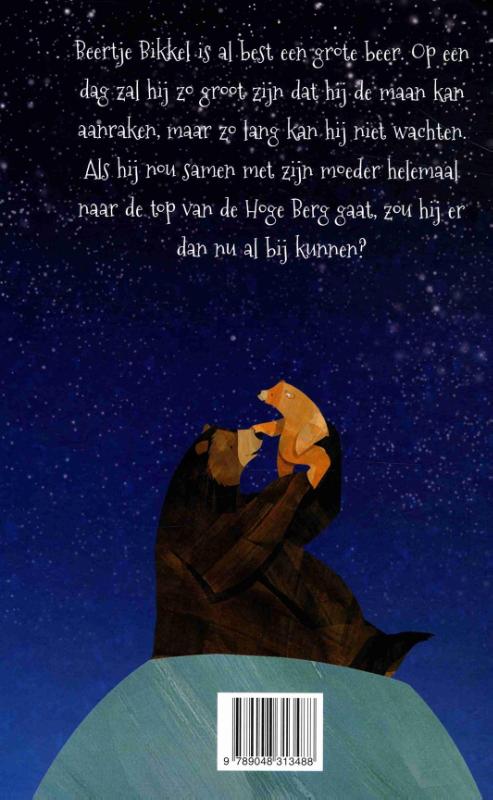Beertje Bikkel wil de maan aanraken achterkant