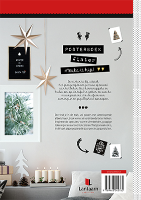 Posterboek - Winter achterkant