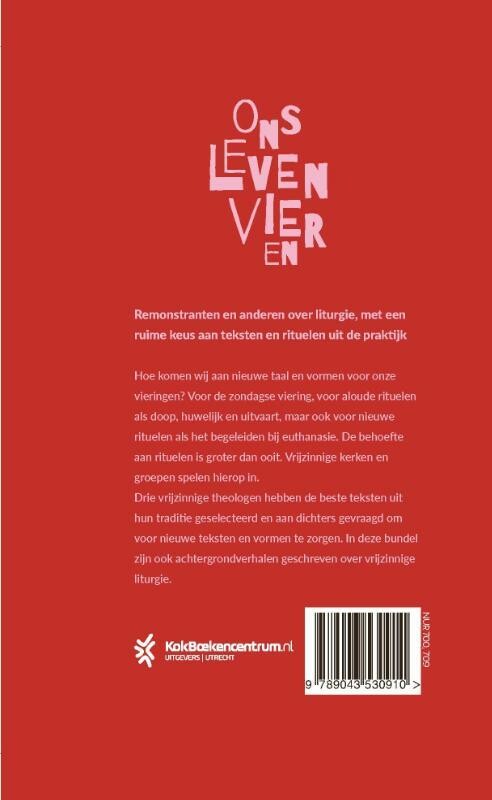 Ons leven vieren achterkant