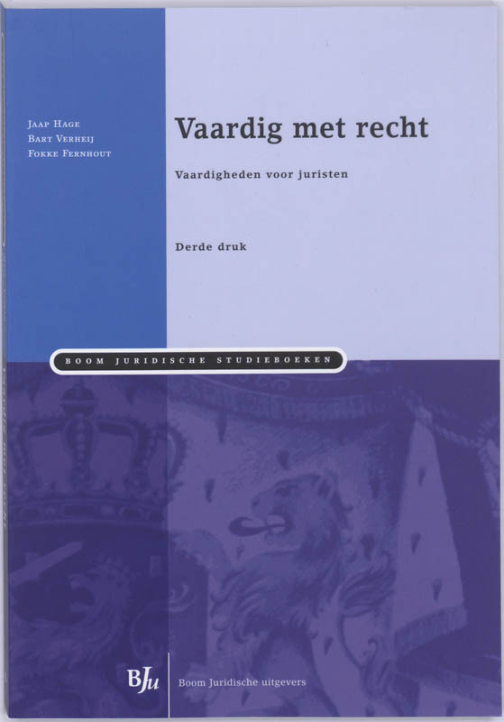 Vaardig met recht / Boom Juridische studieboeken