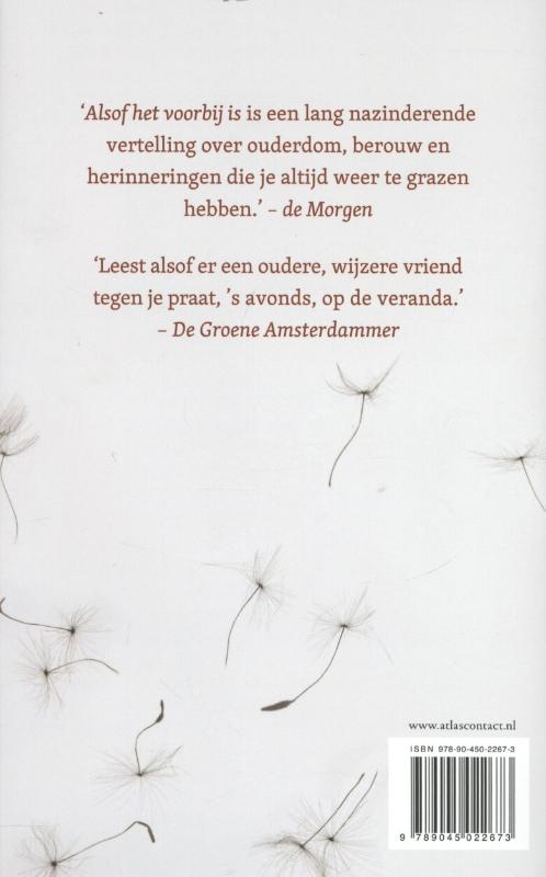 Alsof het voorbij is Alsof het voorbij is achterkant