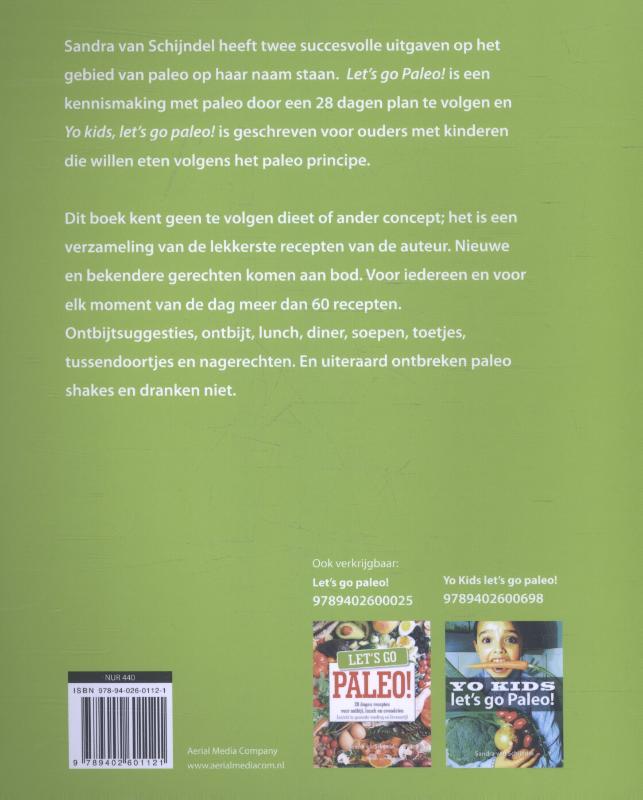 De lekkerste recepten van Let's go Paleo! achterkant