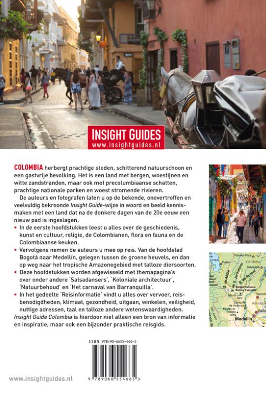 Colombia / Insight guides achterkant
