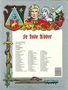De magische scepter / De Rode Ridder / 117 achterkant