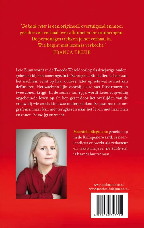 De kaalvreter De kaalvreter achterkant