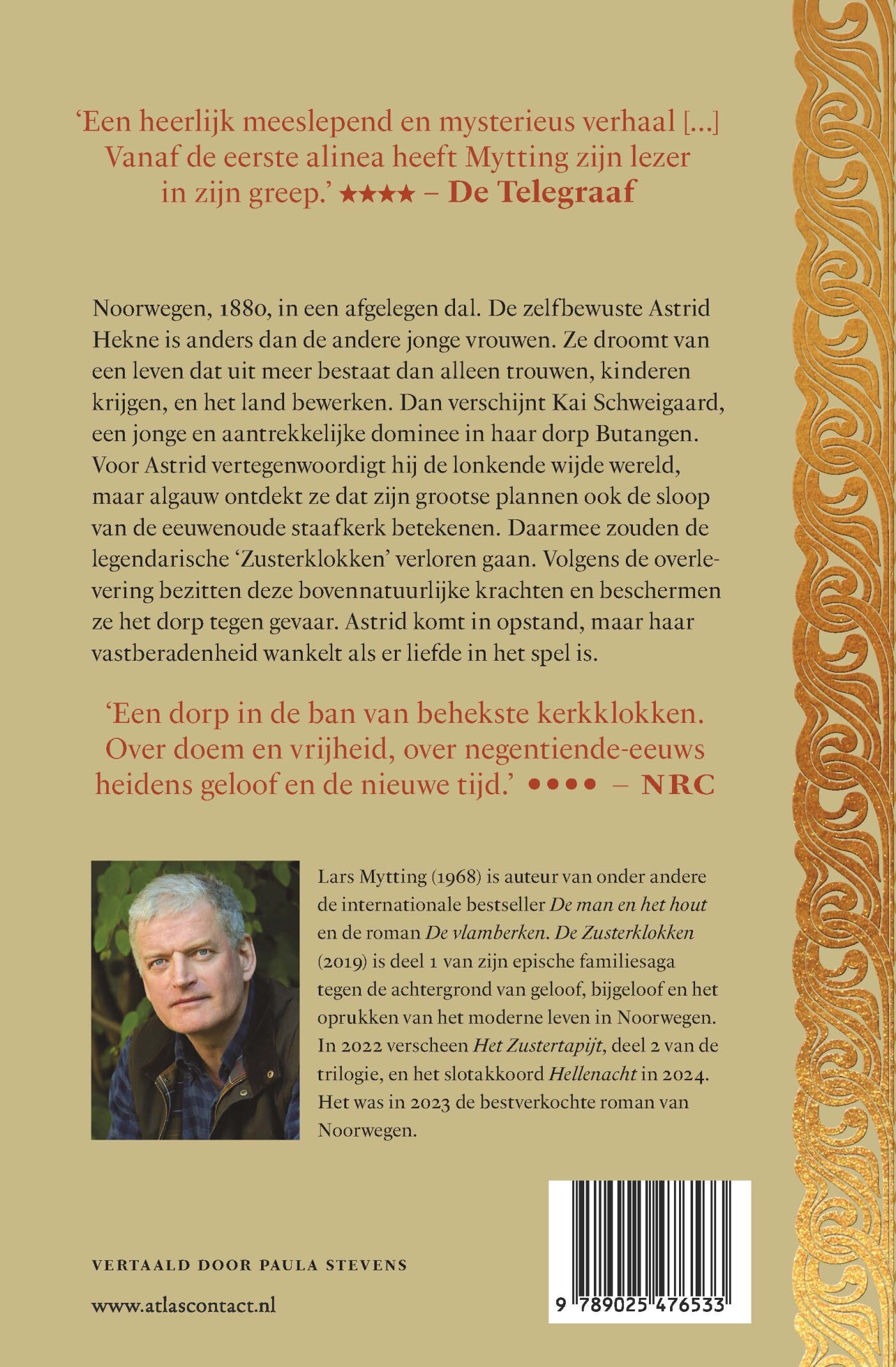 De zusterklokken / De zusterklokken-trilogie / 1 achterkant