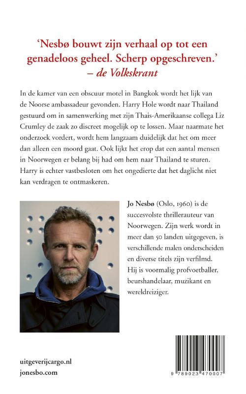 De kakkerlak / Harry Hole / 2 achterkant