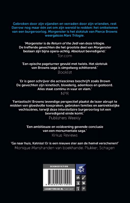 De Mars Trilogie 3 - Morgenster / Mars / 3 achterkant