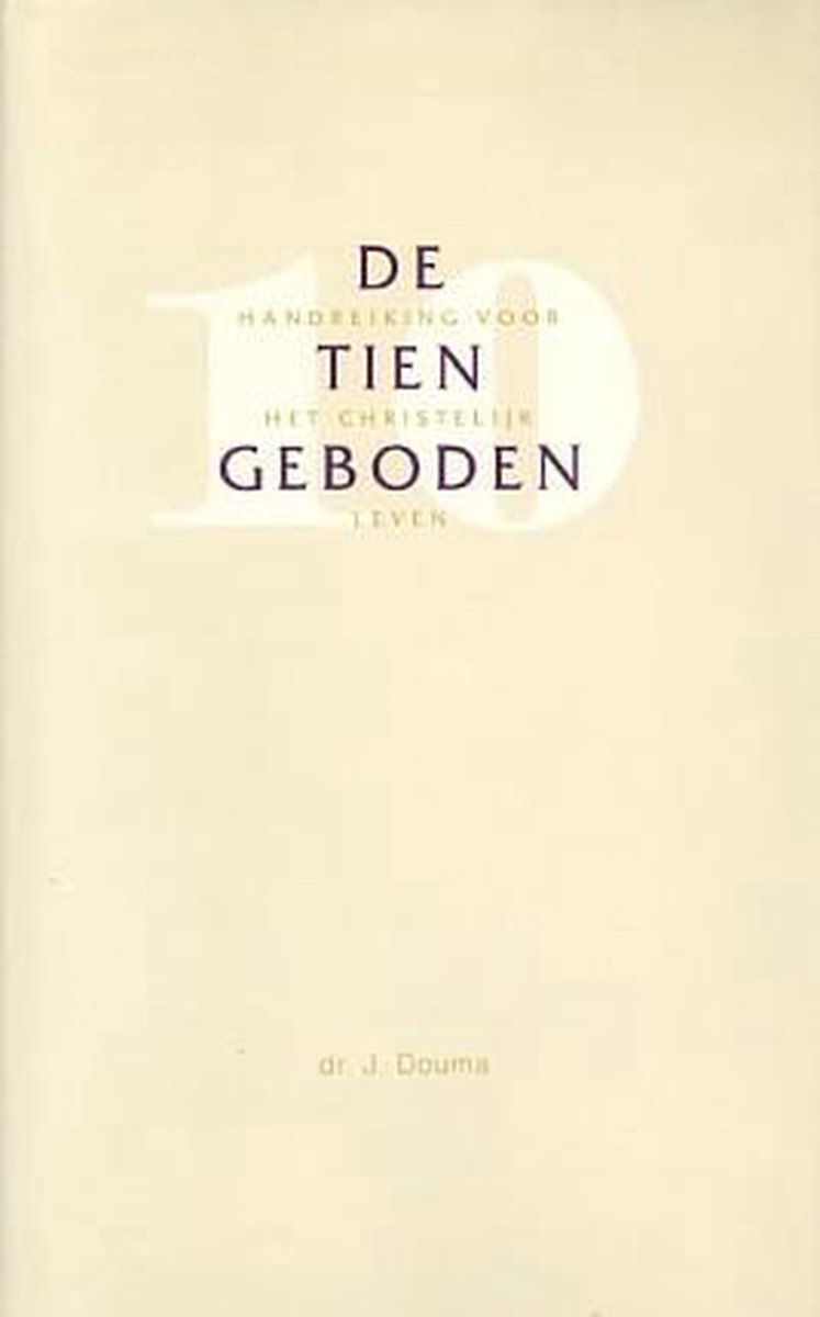Jos Douma Tien Geboden, De thumbnail
