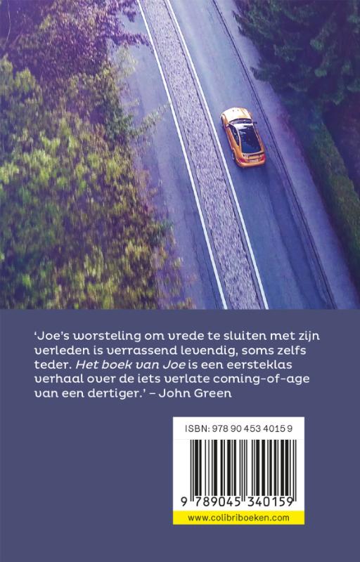 Het boek van Joe achterkant