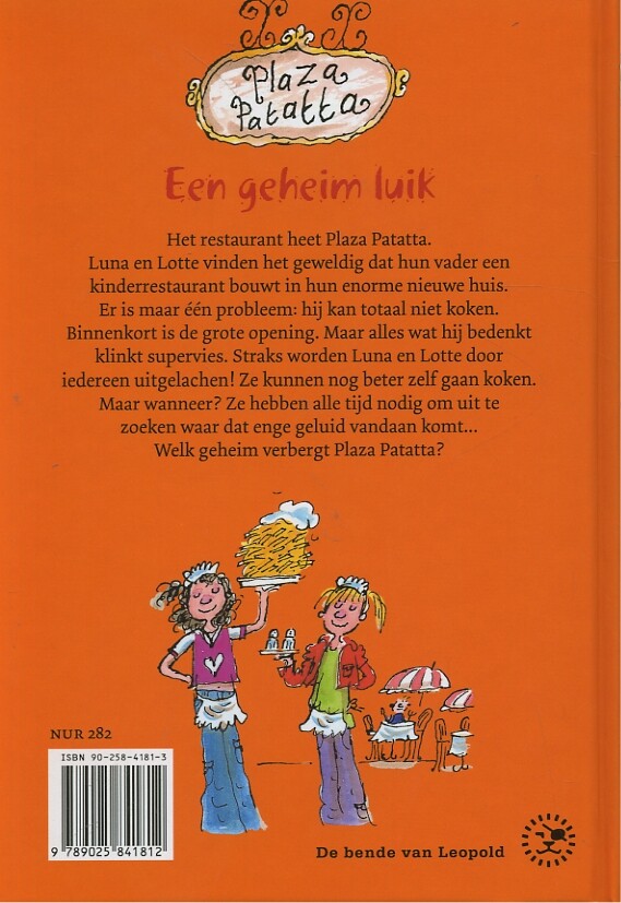 Een geheim luik / Plaza Patatta / 1 achterkant