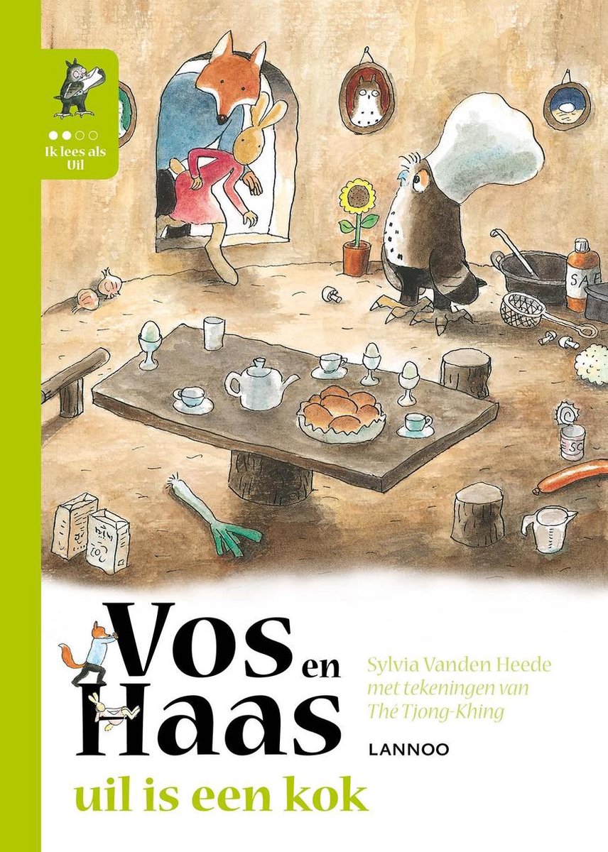Sylvia Vanden Heede Ik Leer Lezen Met Vos En Haas - Ik Lees Als Uil - Uil Is Een Kok / Vos En Haas