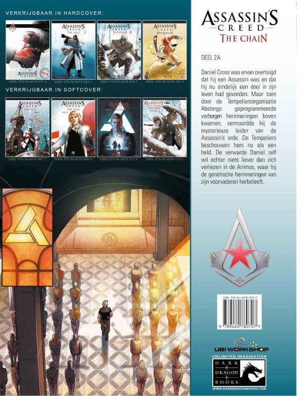 Assassin's creed 2A the chain achterkant
