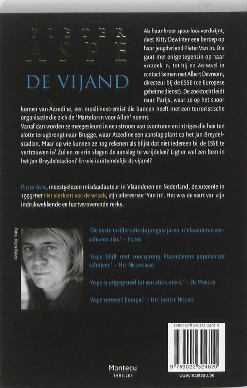 De vijand / Meesters in Misdaad / 26 De vijand / Meesters in Misdaad / 26 achterkant