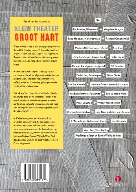 Klein theater, groot hart achterkant