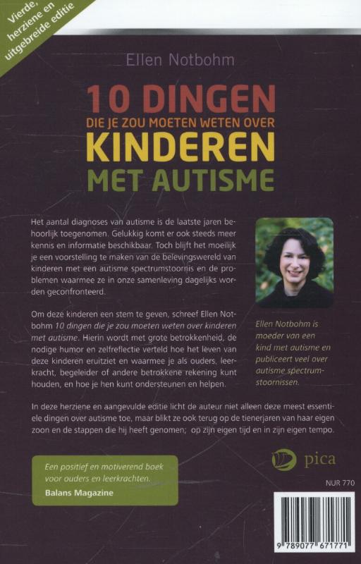 Tien dingen die je zou moeten weten over kinderen met autisme achterkant