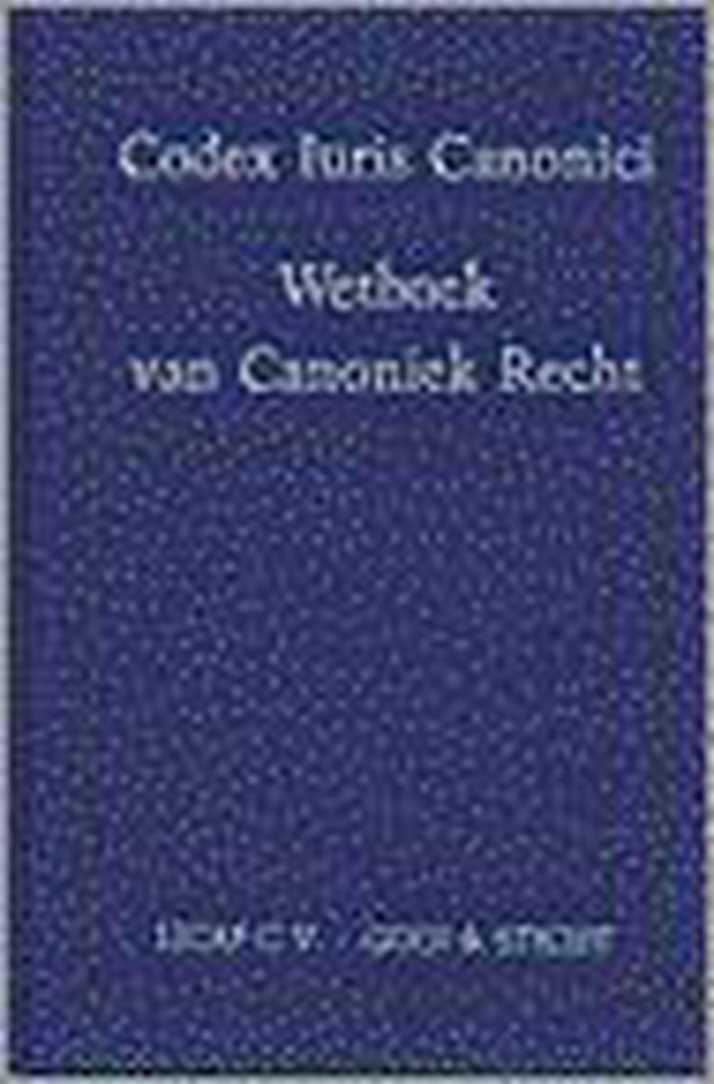 Wetboek Van Canoniek Recht Lat Ned 2E Dr