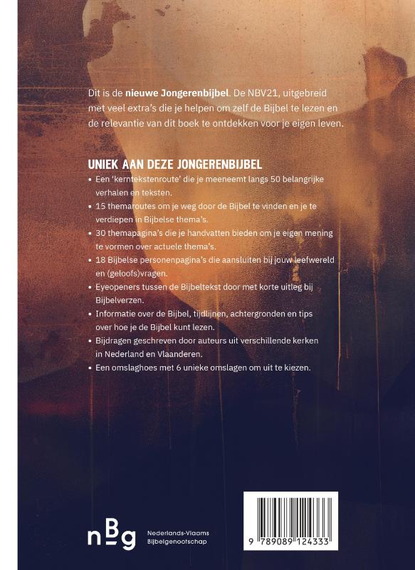 NBV21 Jongerenbijbel / NBV21 achterkant
