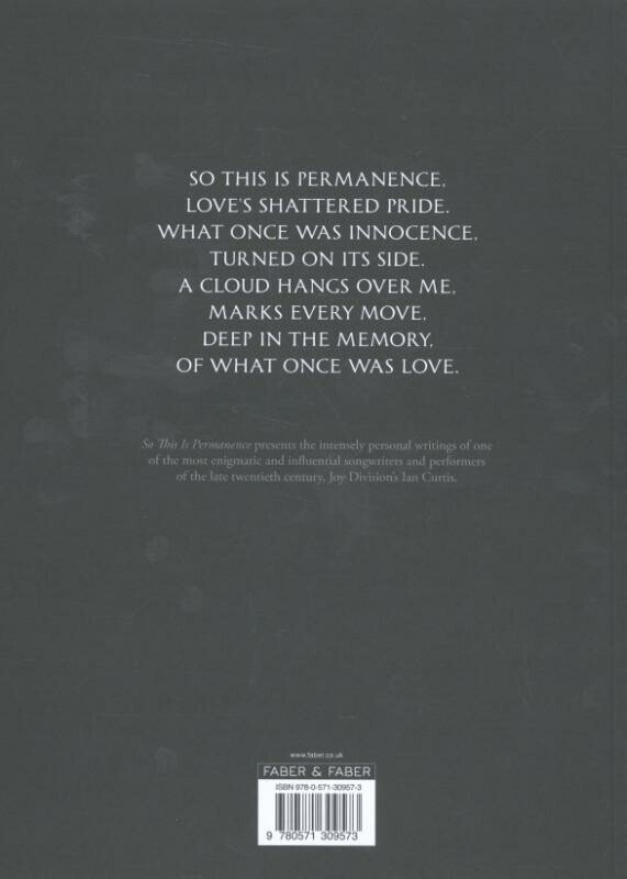 So This is Permanence achterkant