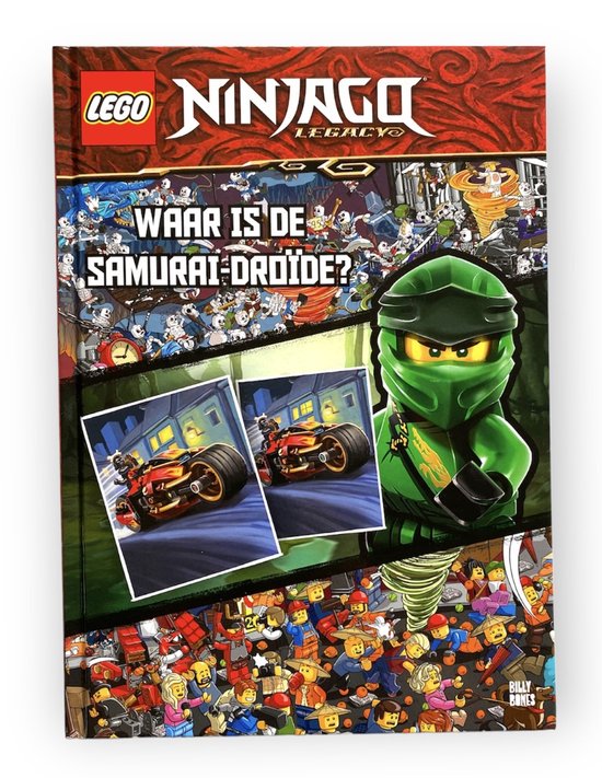 Lego Ninjago - Zoekboek - Waar is de Samuari-droïde?