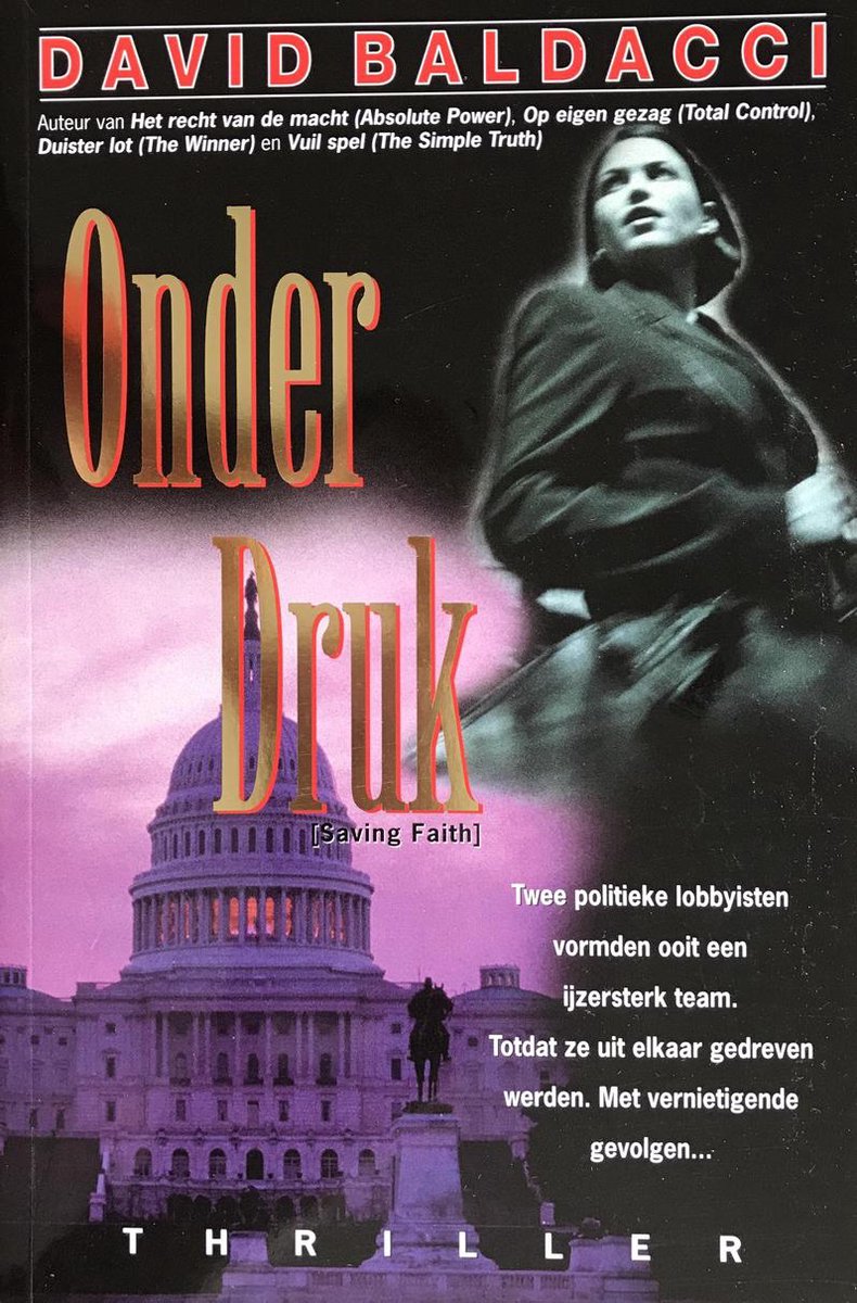 David Baldacci Onder Druk thumbnail