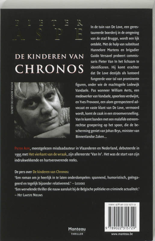 Kinderen van Chronos achterkant