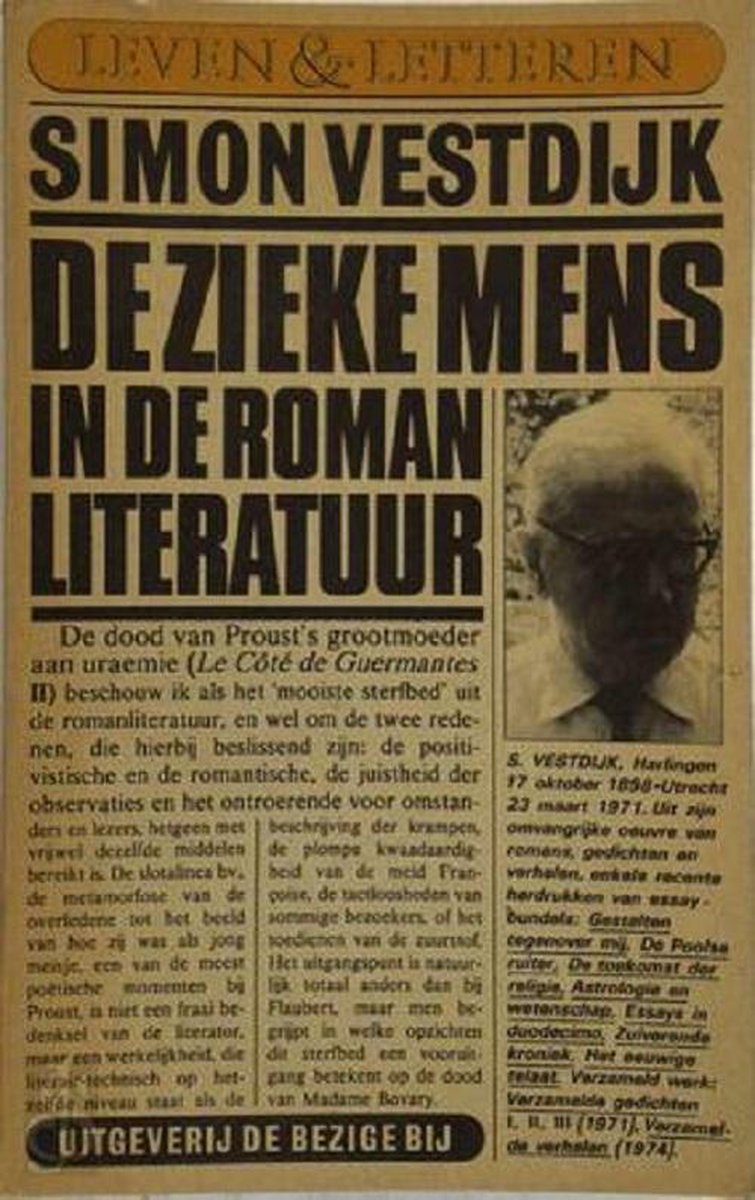 De zieke mens in de romanliteratuur