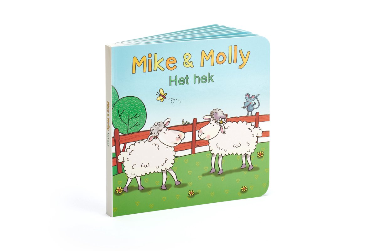 Mike en Molly - Kartonboekje - Het Hek