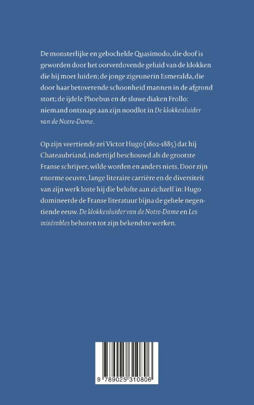 De klokkenluider van de Notre-Dame achterkant