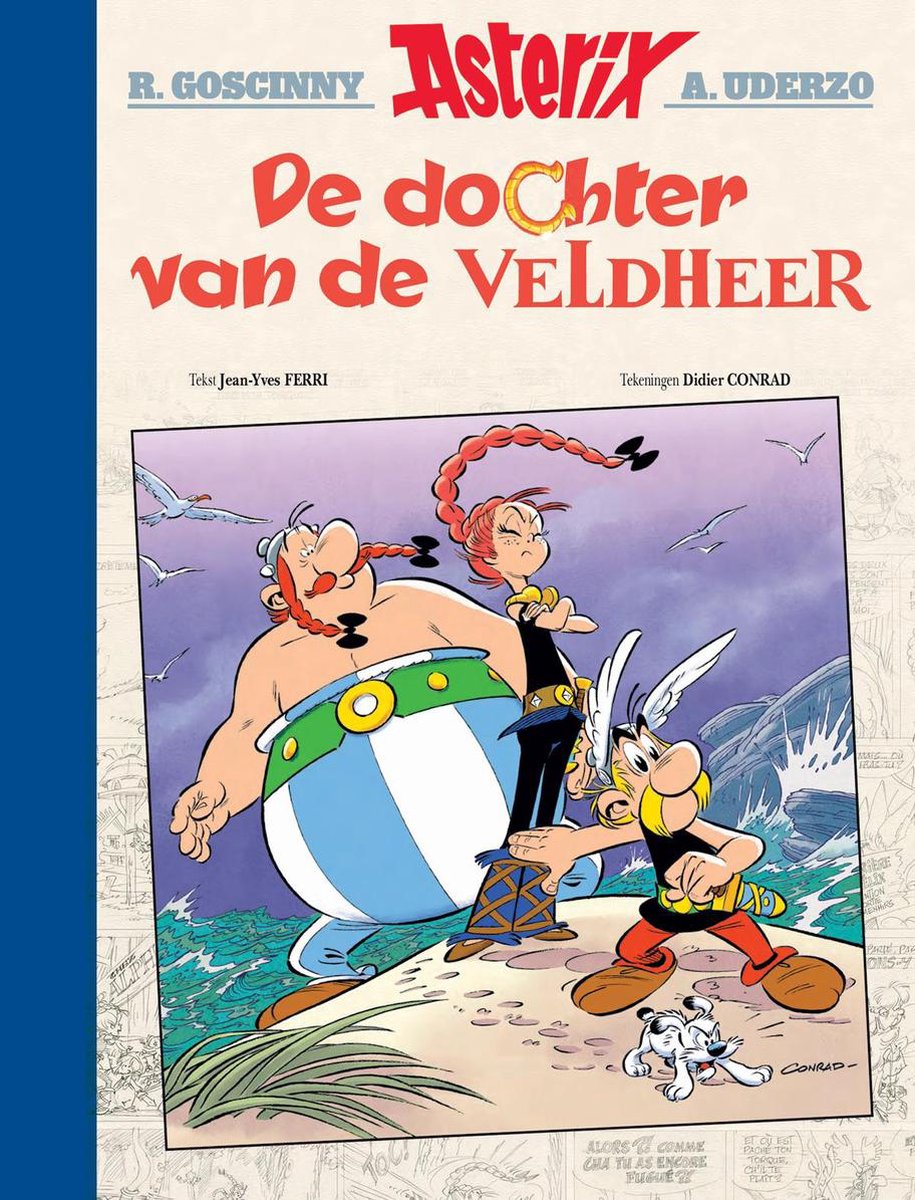 Asterix luxe editie Lu38. de dochter van de veldheer