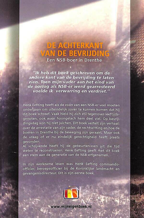 De achterkant van de bevrijding achterkant