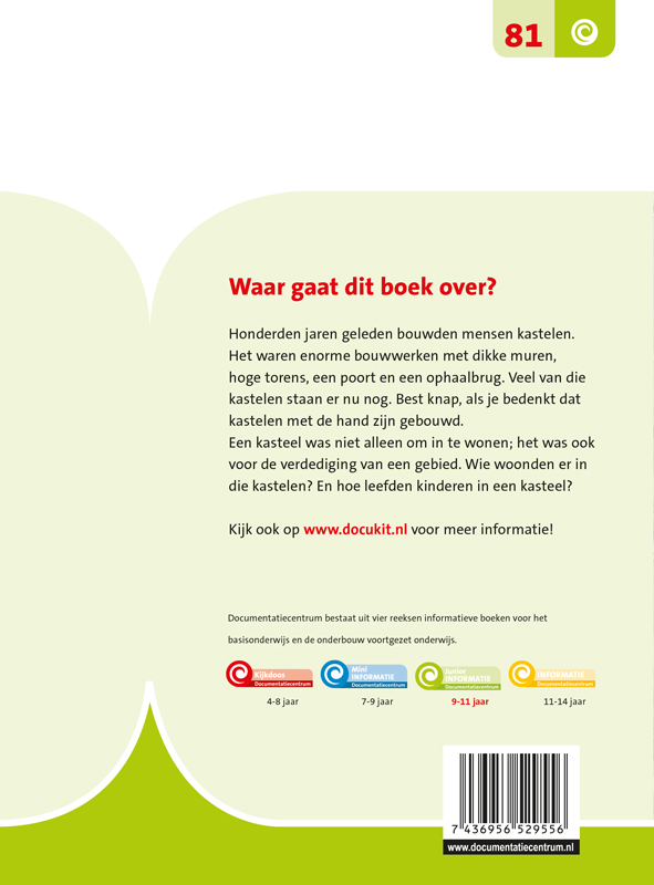Kastelen / Junior Informatie / 81 achterkant