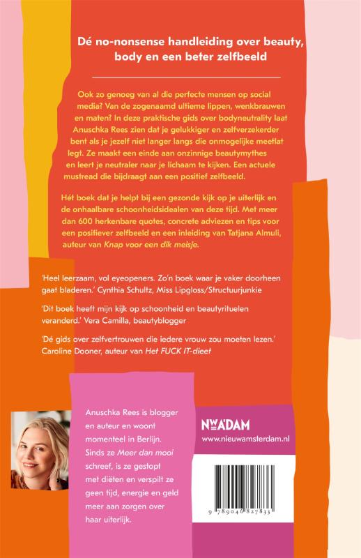 Meer dan mooi Meer dan mooi achterkant