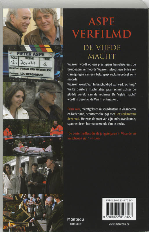 De vijfde macht / Meesters in Misdaad / 11 De vijfde macht / Meesters in Misdaad / 11 achterkant