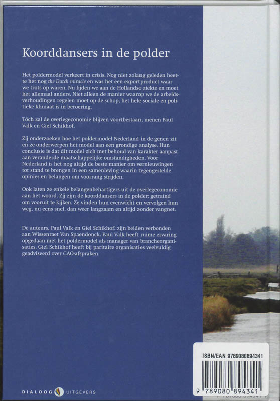 Koorddansers in de polder achterkant