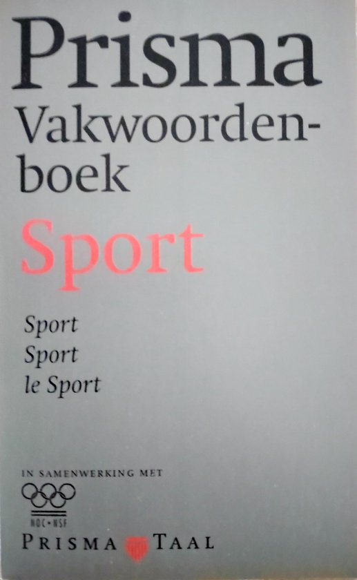 boekenbalie_9789027429704_cover Prisma vakwoordenboek sport / Prisma