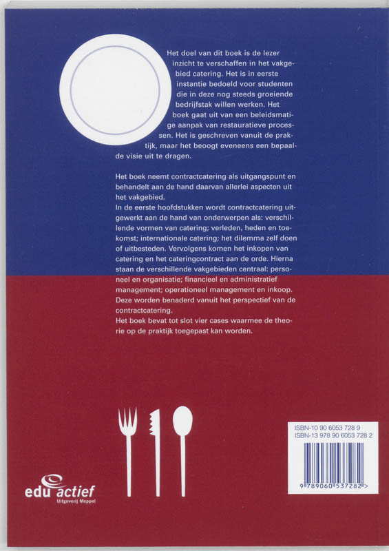 Cateringmanagement / druk Heruitgave achterkant
