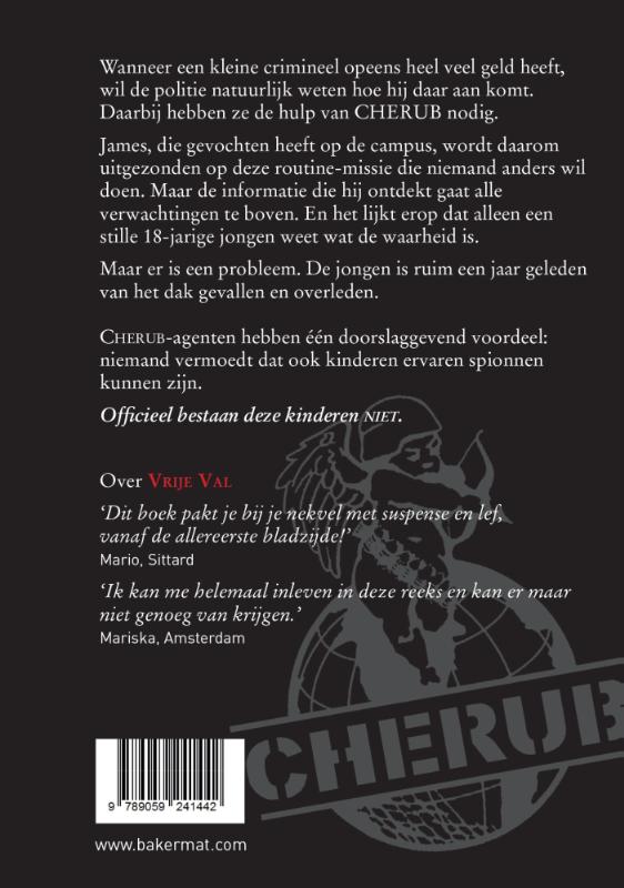 Vrije val / Cherub / 4 achterkant