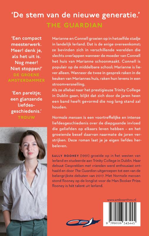 Normale mensen Normale mensen achterkant