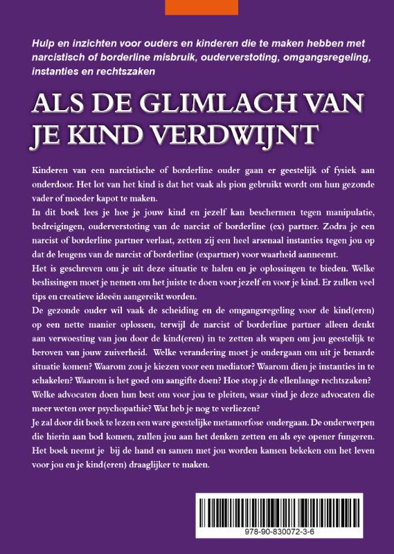 Als de glimlach van je kind verdwijnt achterkant