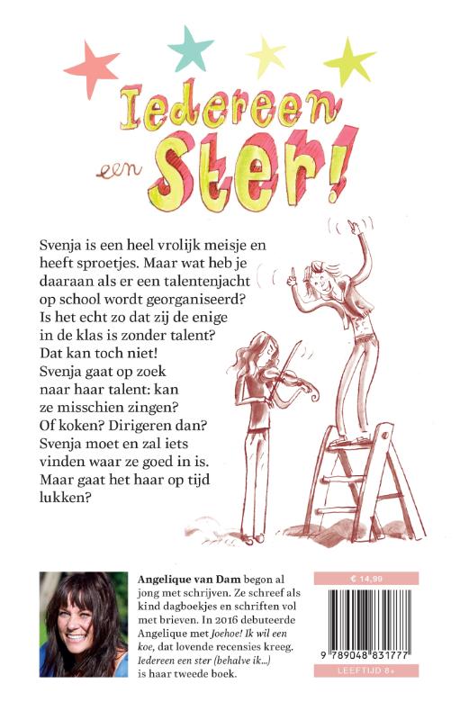 Iedereen een ster! achterkant