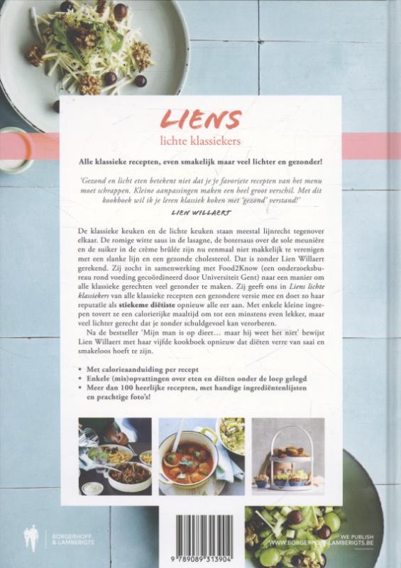 Liens lichte klassiekers Liens lichte klassiekers achterkant