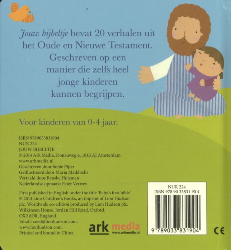 Jouw bijbeltje achterkant