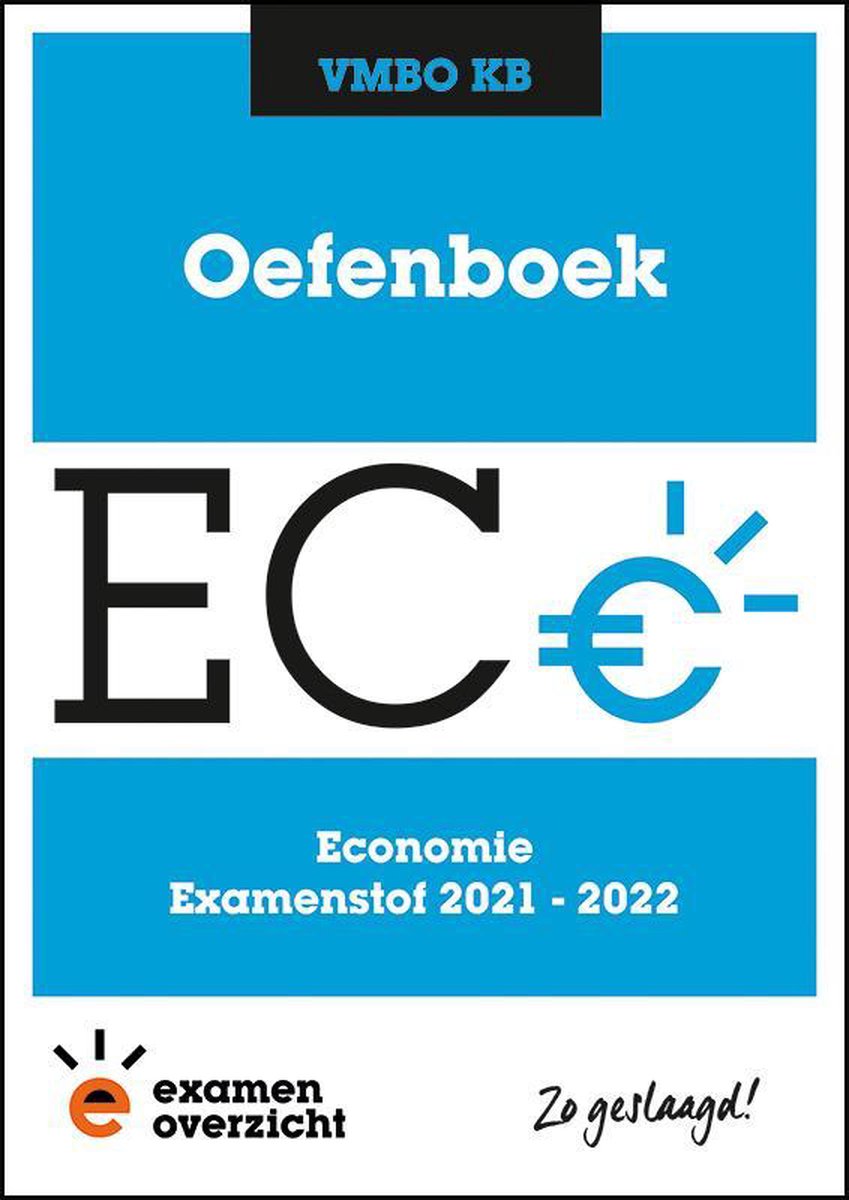 boekenbalie_9789493237605_cover ExamenOverzicht - Oefenboek Economie VMBO KB