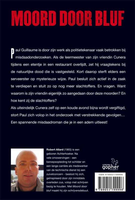 Moord door bluf Moord door bluf achterkant