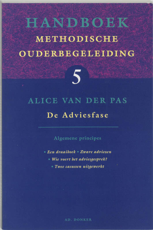 Handboek methodische ouderbegeleiding / 5 de adviesfase / Handboek methodische ouderbegeleiding / 5