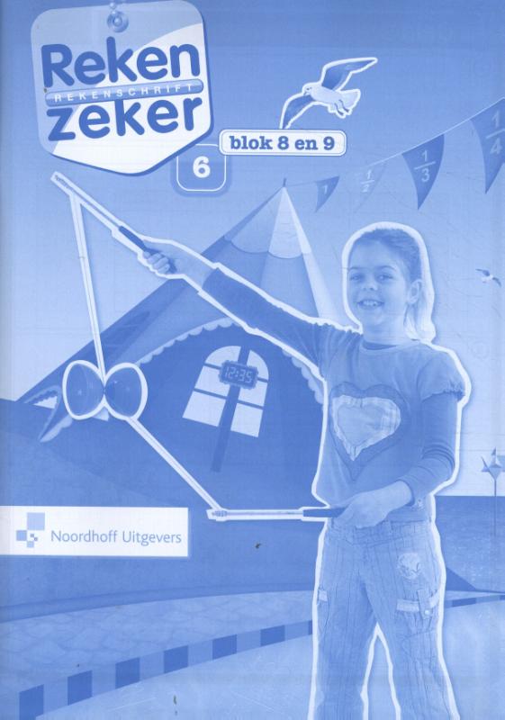 Reken zeker Blok 8-9 Rekenschrift 6