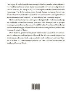 Geschiedenis van de literatuur in Limburg achterkant
