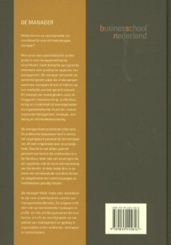 De manager achterkant